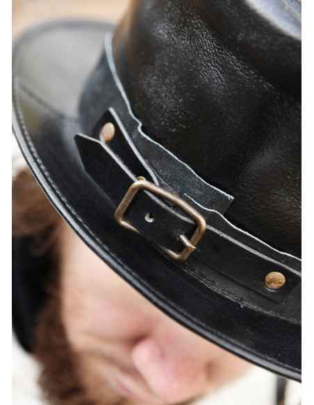 Chapeau haut de forme médiéval en...