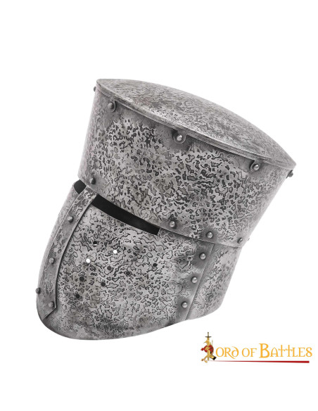 Casque des croisés en acier...