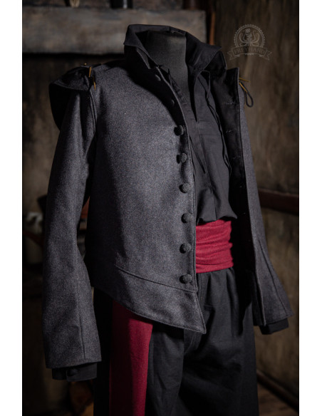 Veste Mousquetaire En Laine Quentin -...