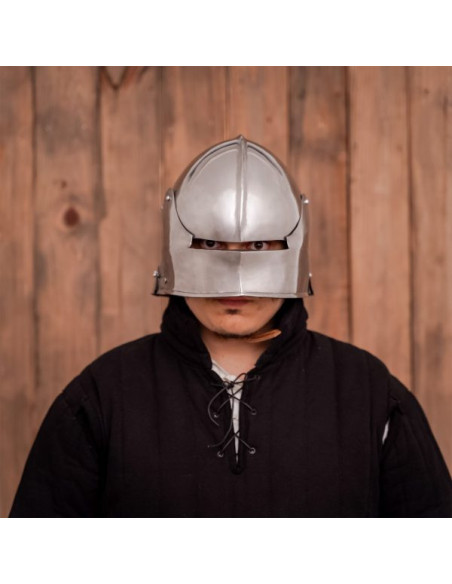Casque médiéval allemand Sallet, avec...
