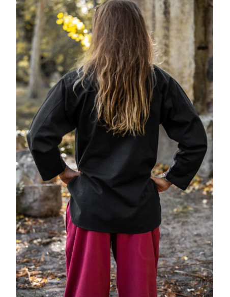 Chemise médiévale à lacets modèle...