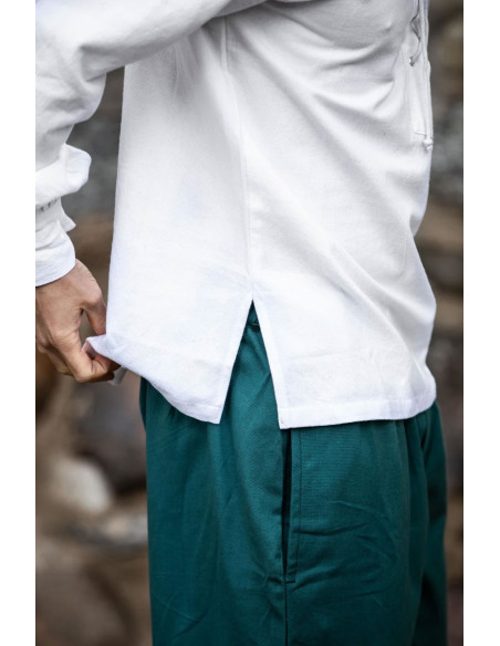 Chemise médiévale à col modèle Athos,...