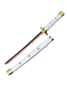Mini katana blanc Enma de l'anime Zoro One Piece