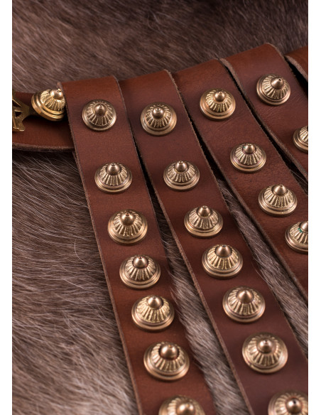 Cingulum de légionnaire romain brun,...