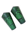 Bracelets Norse Valknut, Noeud de la Mort - Vert