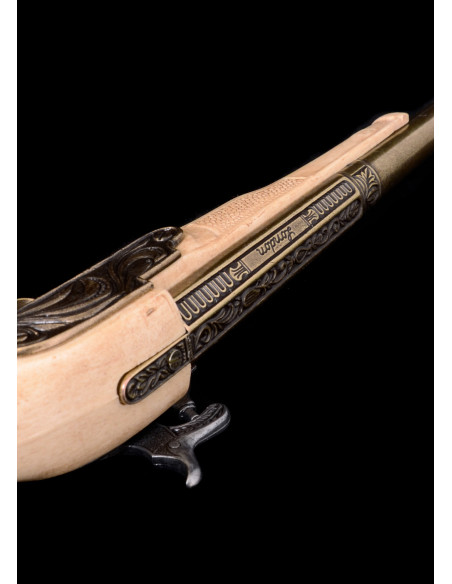 Pistolet de duel à silex décoratif...