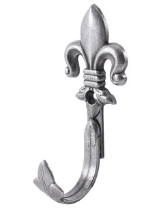 Ensemble de 2 supports médiévaux en argent pour fusils...