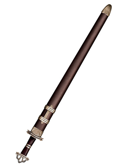 Épée Viking en Acier Damas, 94 cm.