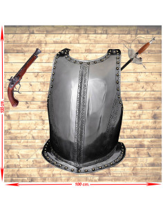 Pack Renaissance avec cuirasse, fleuret et pistolet