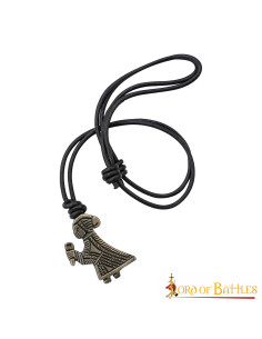 Pendentif Valkyrie Viking (3.4x2.6 cm.)