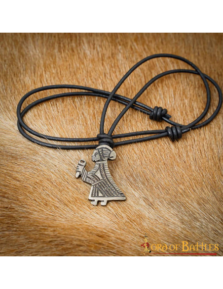 Pendentif Valkyrie Viking (3.4x2.6 cm.)