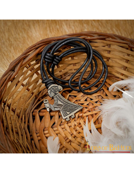 Pendentif Valkyrie Viking (3.4x2.6 cm.)