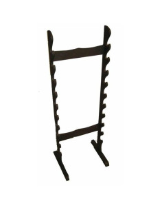 Présentoir au sol pour 10 katanas