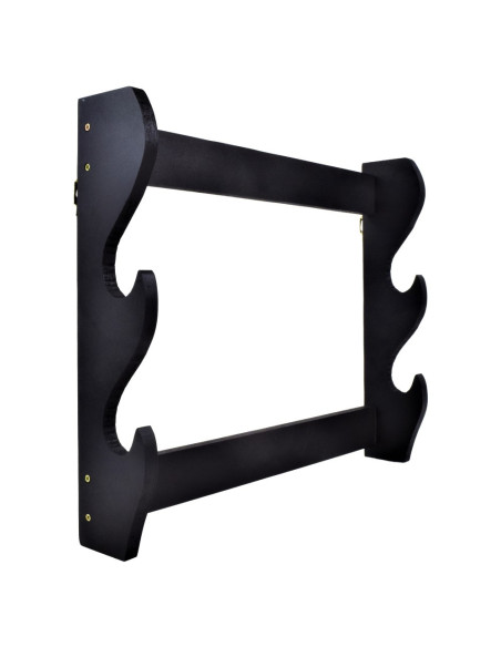 Présentoir mural pour 2 katanas