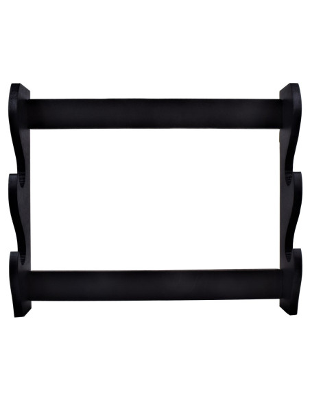 Présentoir mural pour 2 katanas