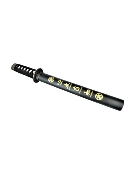 Tanto japonais décoratif noir (42,5 cm.)