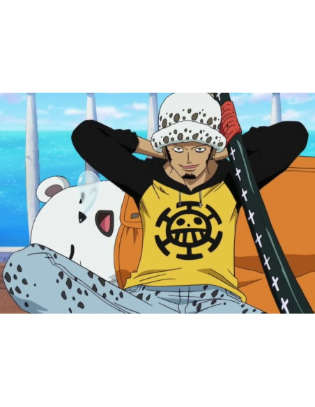 Katana décoratif noir Trafalgar Law...