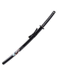 Katana ornemental samouraï avec fourreau noir (105 cm.) 2