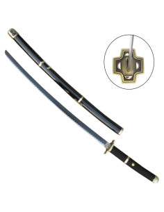 Katana décoratif de Roronoa Zoro Yubashiri de One Piece...
