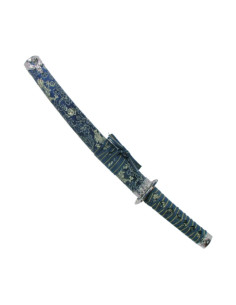 Film ornemental Tanto dans les tons bleus (55 cm.)