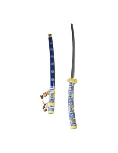 Tachi japonais décoratif - bleu (100 cm.)