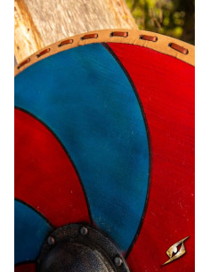 Bouclier Viking Gastir pour GN (Bleu-Rouge) 2