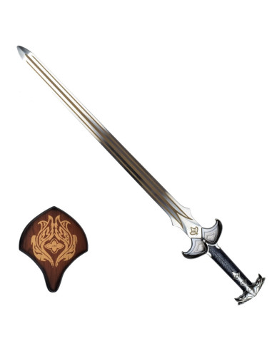 Épée décorative du Barde du Hobbit, argent (98 cm.)