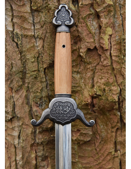 Jian Shaolin, finition acier