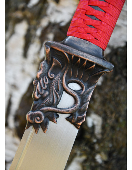 Pudao, arme d'hast chinoise (177,2 cm.)