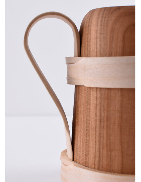 Chope à bière médiévale en bois (0,5 l.)