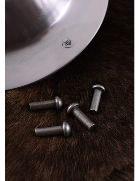 Umbo moyen en acier pour boucliers...