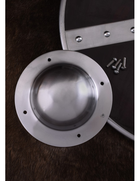 Umbo moyen en acier pour boucliers...