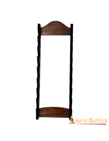 Support mural pour 8 épées et haches...