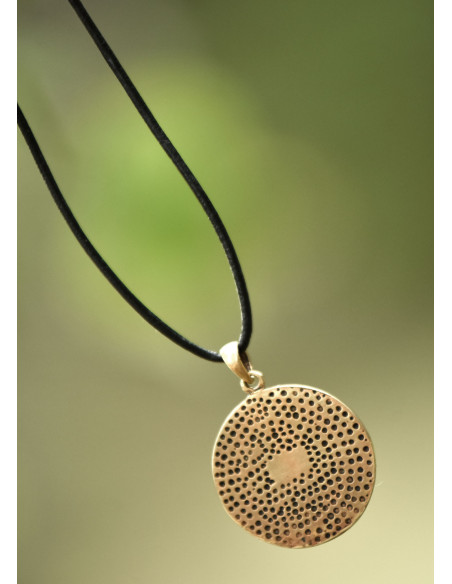 Pendentif Viking Vegvísir en bronze