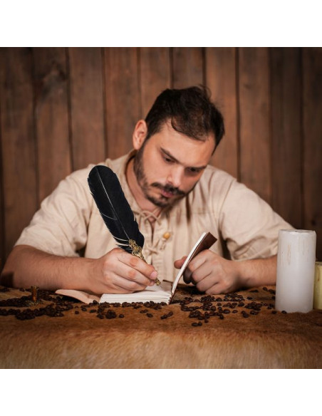 Journal en cuir de dragon celtique...