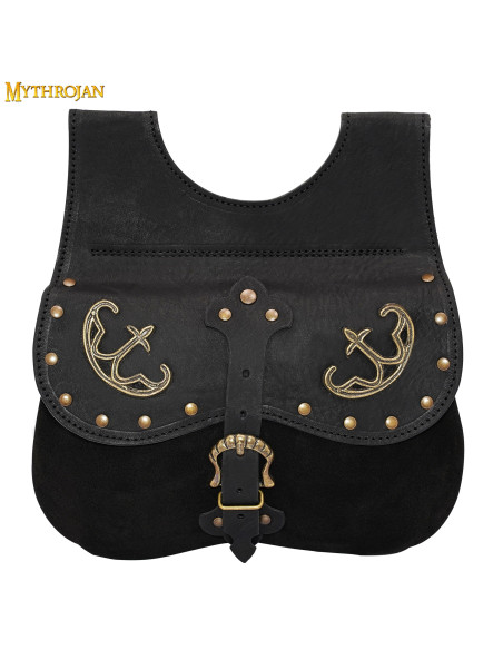 Sac médiéval, type sac banane, en...