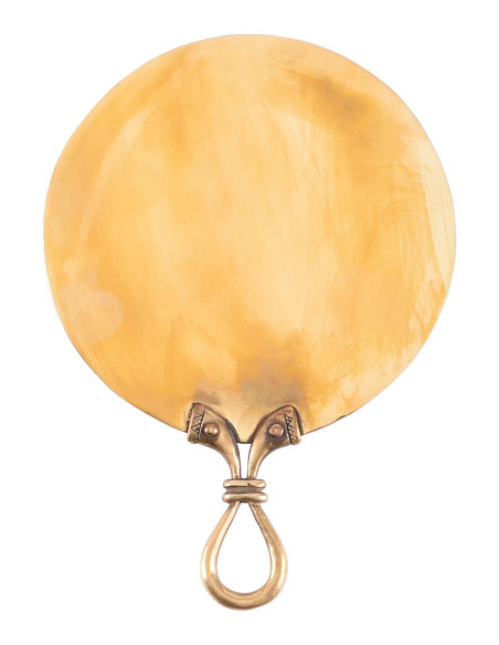 Miroir celtique en laiton (17,5x11,5...