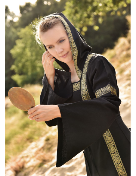 Miroir celtique en laiton (18x13,5 cm.)