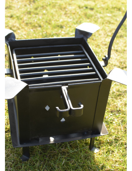 Rôtisserie et gril médiévaux pour...