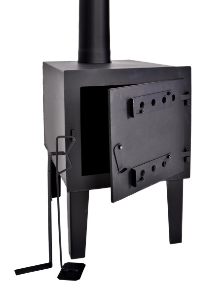 Cuisinière médiévale pour les tentes...