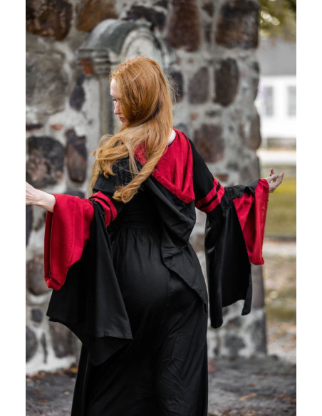 Robe médiévale Isolde, avec capuche