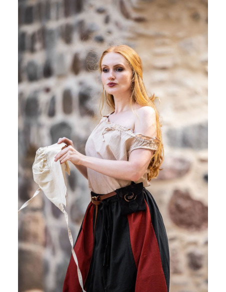 Chemisier médiéval sans manches...