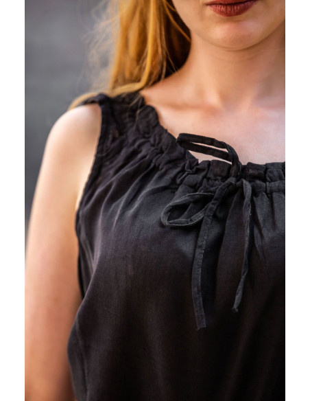 Chemisier médiéval sans manches...