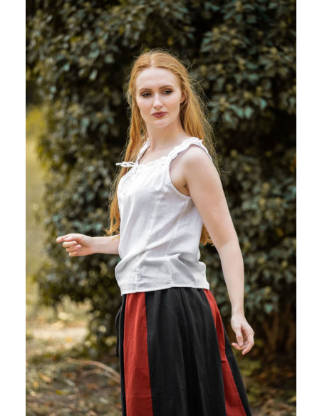 Chemisier médiéval sans manches...