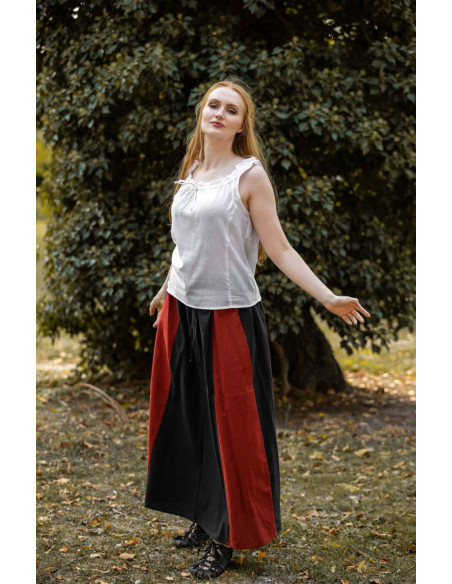 Chemisier médiéval sans manches...