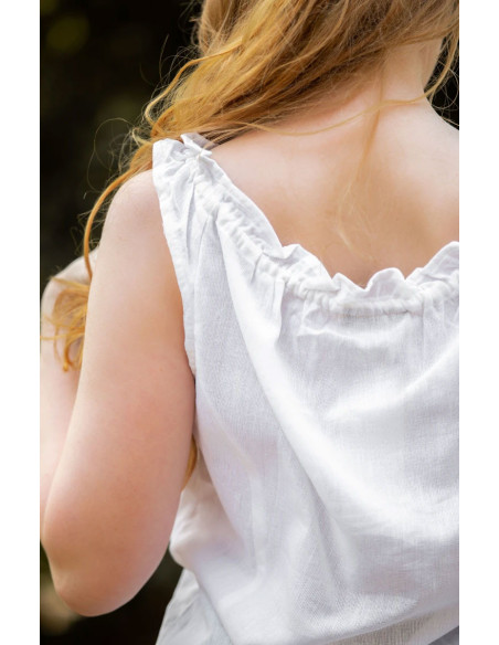 Chemisier médiéval sans manches...