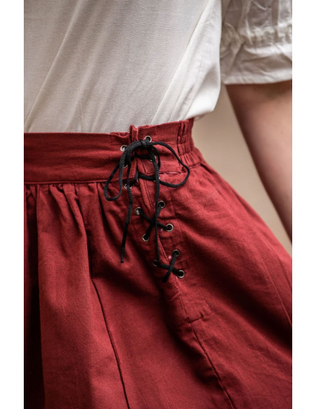 Jupe médiévale avec broderie modèle...