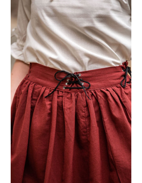 Jupe médiévale avec broderie modèle...