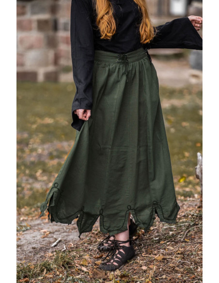 Jupe médiévale avec broderie modèle...