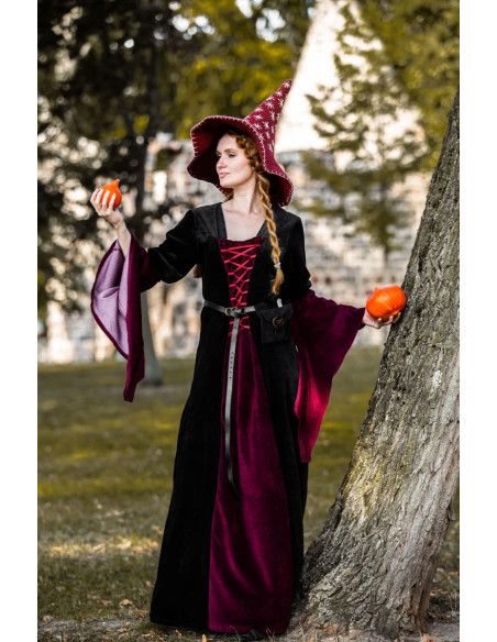 Chapeau de sorcière modèle étoile,...